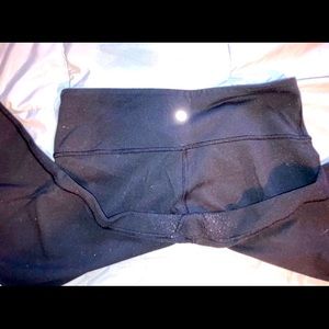 Lululemon wunder under crop leggings